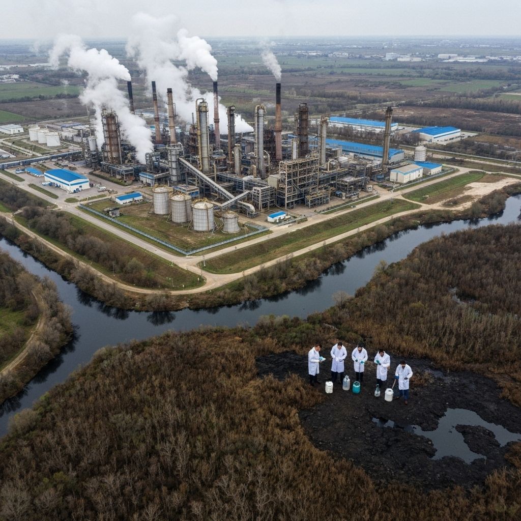 Zanieczyszczenie środowiska: Fabryki chemiczne omijają kontrole